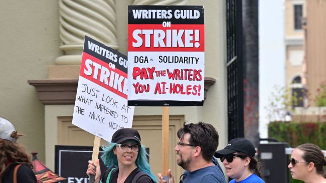 AI Writers Strike WGA DGA